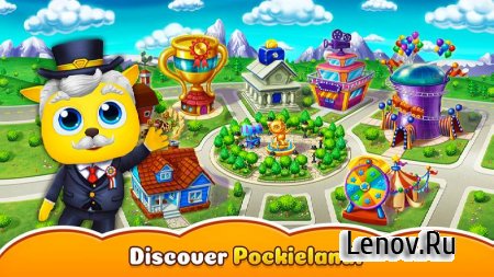Pockieland - Animal Society (обновлено v 0.12.6) (Mod Money)