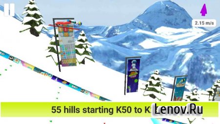 Ski Jumping Pro (обновлено v 3.52) (Mod Money/Unlocked)