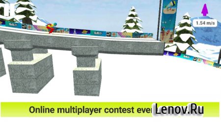 Ski Jumping Pro (обновлено v 3.52) (Mod Money/Unlocked)