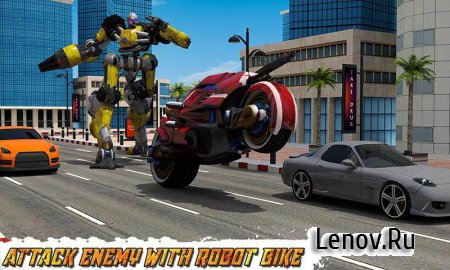 Moto Robot Transformation v 1.0 Мод (Unlocked)