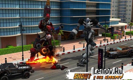 Moto Robot Transformation v 1.0 Мод (Unlocked)