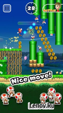 Super Mario Run v 3.2.3 Мод (много денег)