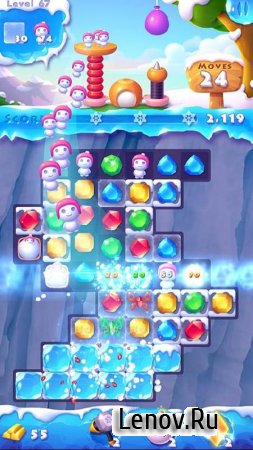 Ice Crush 2 v 3.5.9 Mod (Infinite Gold/Coin/Adfree)