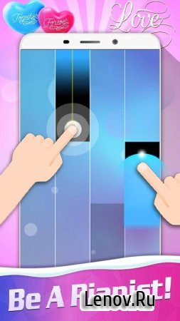 Piano Music Tiles 2: Valentine v 1.02 Мод (Unlimited diamonds/coins)