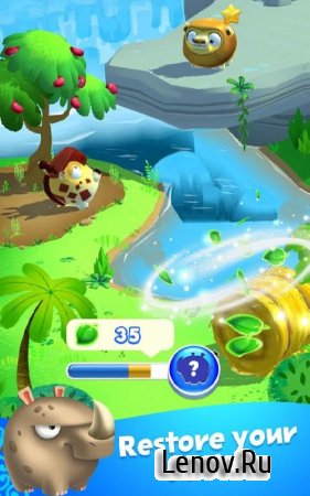 Safari Smash (обновлено v 5.0.452.801021633) Мод (100 Moves/Unlimited Leaves/Infinite Booster)