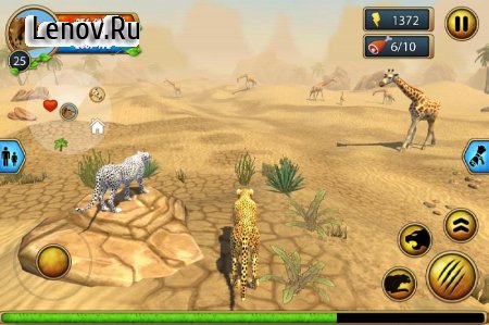 Cheetah Family Sim (обновлено v 3.2.4) (Mod Money)