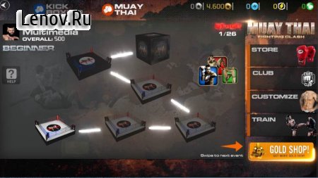 Muay Thai 2 - Fighting Clash (обновлено v 1.01) (Mod Money)