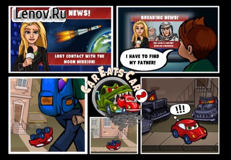 Car Eats Car 2 v 2.3.1 Мод (много денег)