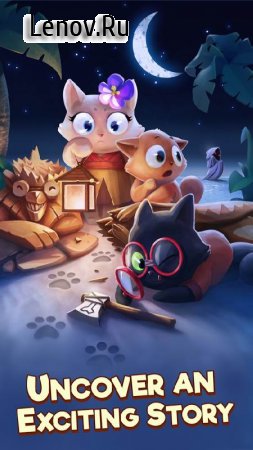 Tropicats - Puzzle Paradise v 1.36.163 Мод (Cheat Menus Enabled)