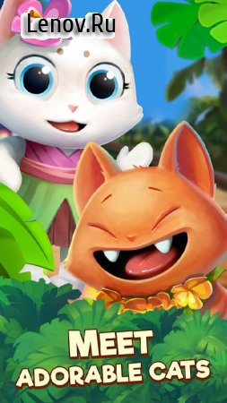 Tropicats - Puzzle Paradise v 1.36.163 Мод (Cheat Menus Enabled)