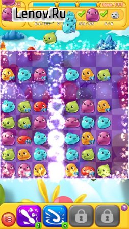 Jelly Jelly Crush - In the sky v 2.3.9 Мод (Unlimited Lives/Gems & More)