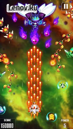 Space Shooter: Galaxy Shooting (обновлено v 1.186) (Mod Money)