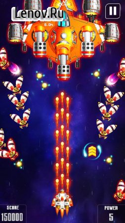 Space Shooter: Galaxy Shooting (обновлено v 1.186) (Mod Money)