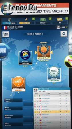 TOP SEED Tennis Manager 2024 v 2.69.1 Мод (Unlimited Gold)