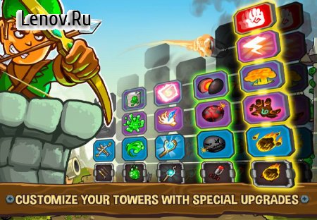 Tower Defense: Kingdom Wars (обновлено v 2.0.3) Мод (Gold/Life/Gems)