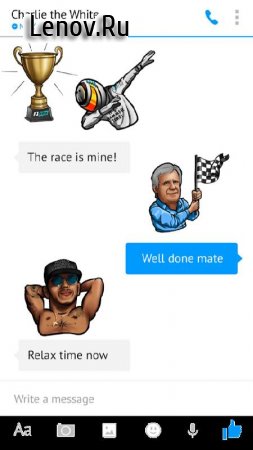 F1 Drivers Stickers from fans v 1.0 (Full)