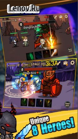 Infinity Heroes VIP: Idle RPG v 2.7.3 Mod (God Mode/One Hit Kill)