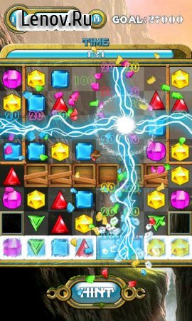 Jewels Switch v 2.3 Мод (Unlimited Gems/Mallets/Shuffles/Invalid Moves)