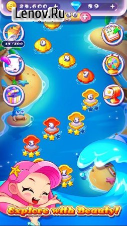 Ocean Mania v 2.5.6 Мод (Infinite Coins/Gems/Adfree)