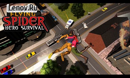 Flying Spider Hero Survival v 1.3