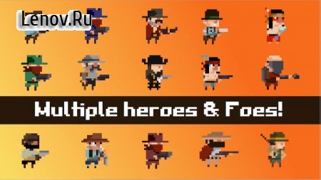 Tiny Wild West - Endless 8-bit pixel bullet hell v 1.1 (Mod Money/Unlocked)