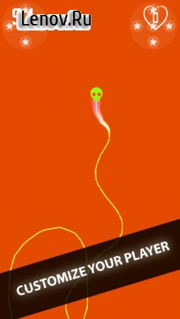 Head 'n' Trails: Finger dodge v 1.0.2 (Mod Hearts)