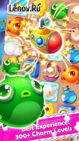Charm Fish - Ocean Mania v 1.8.9 Мод (Infinite Lives/Coins/Diamonds)