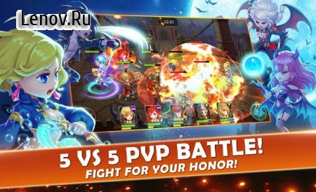 Seven Paladins EN: 3D RPG x MOBA Game v 1.2.3 Мод (+20k Физическая/Магическая атака & More)