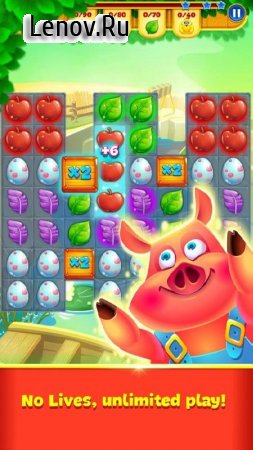 Farm Charm - Match 3 Blast King Games v 2.1.3 Мод (Unlimited Daimonds)