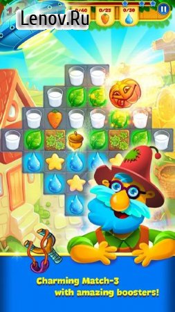 Farm Charm - Match 3 Blast King Games v 2.1.3 Мод (Unlimited Daimonds)