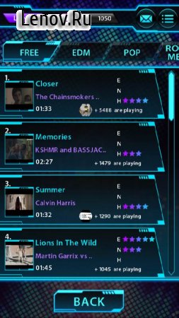 Tap Tap Reborn 2: Popular Songs v 3.0.9 (Infinite Energy/Unlocked)