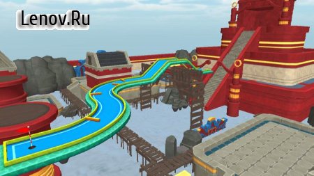 Mini Golf 3D City Stars Arcade (обновлено v 9.0) Мод (All Ball Skins/Track Skins Unlocked)