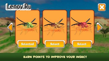 Mosquito Insect Simulator 3D v 1.3.0 Мод (много денег)