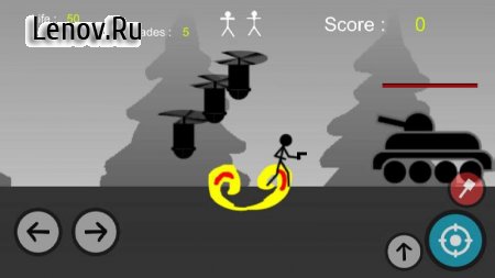 Stickman Gun - Metal Solider Slug v 1.0 (Mod Health)