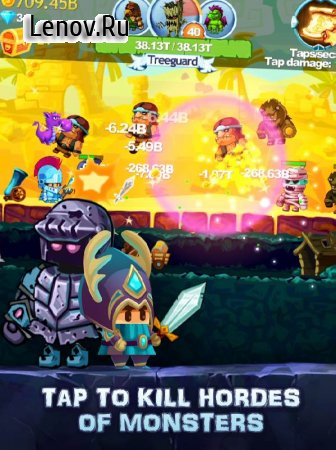 Tap Knight - RPG Clicker Hero Game (обновлено v 1.29) (Mod Money)