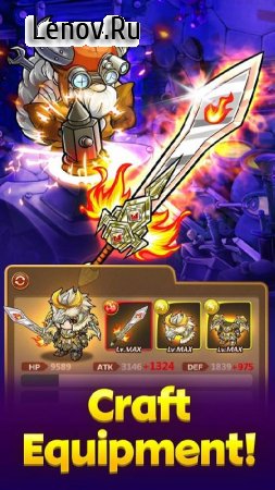 Mega Monster Legends - Attack on Titan (обновлено v 1.0.7) Мод (High damage/defense)
