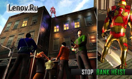 Flying Robot Grand City Rescue v 2.5 Мод (Unlimited Money)