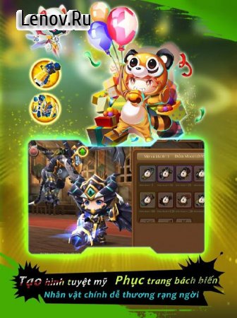 Battle of the Bold - Game Mobile action 3D Cute (Chiến Tích Dũng Sĩ) v 1.1.0 (x10 damage/Defense/Menu Mod)