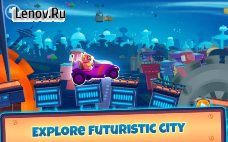 Cute Robot Racing - Future cars v 3.4 (Mod Money)