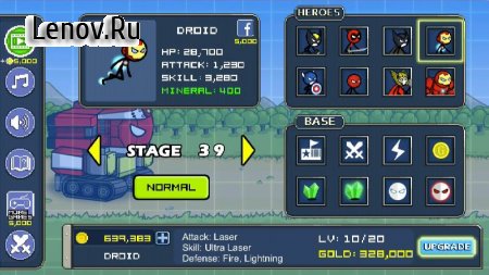 HERO WARS: Super Stickman Defense v 1.1.0 (Mod Money & More)