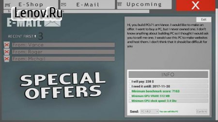 PC Architect (PC building simulator) v 1.6.11 (Mod Money)