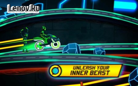Bike Race Game: Traffic Rider Of Neon City v 3.53 (Mod Money)