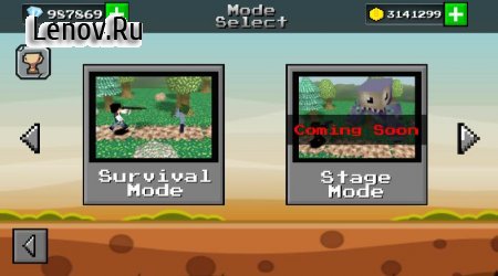 Pixel Run and Shooting: Pixel Hunt v 3.5 Мод (Character upgrade, the currency is not diminished)