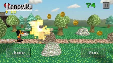 Pixel Run and Shooting: Pixel Hunt v 3.5 Мод (Character upgrade, the currency is not diminished)