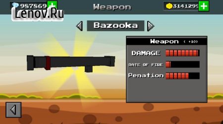 Pixel Run and Shooting: Pixel Hunt v 3.5 Мод (Character upgrade, the currency is not diminished)