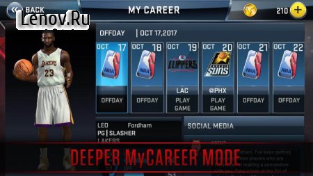 NBA 2K18 (обновлено v 37.0.3) (Mod Money)