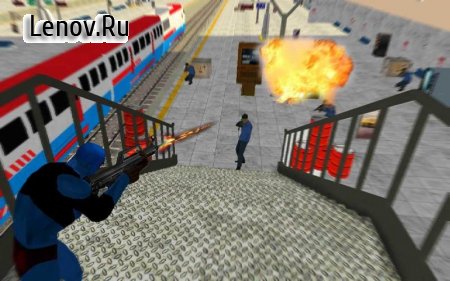 Скачать взломанную City Hero Legacy:Power Shooter v 2.0 (Mod Money)