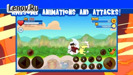 God Dragon Fighter Z: Ultra Instinct Super Saiyan (обновлено v 1.4.32) Мод (Unlimited kis/beans/power)