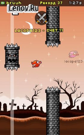 Flapping Online v 4.1 Мод (COINS & EASY FLY THROUGH)