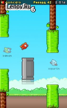 Flapping Online v 4.1 Мод (COINS & EASY FLY THROUGH)